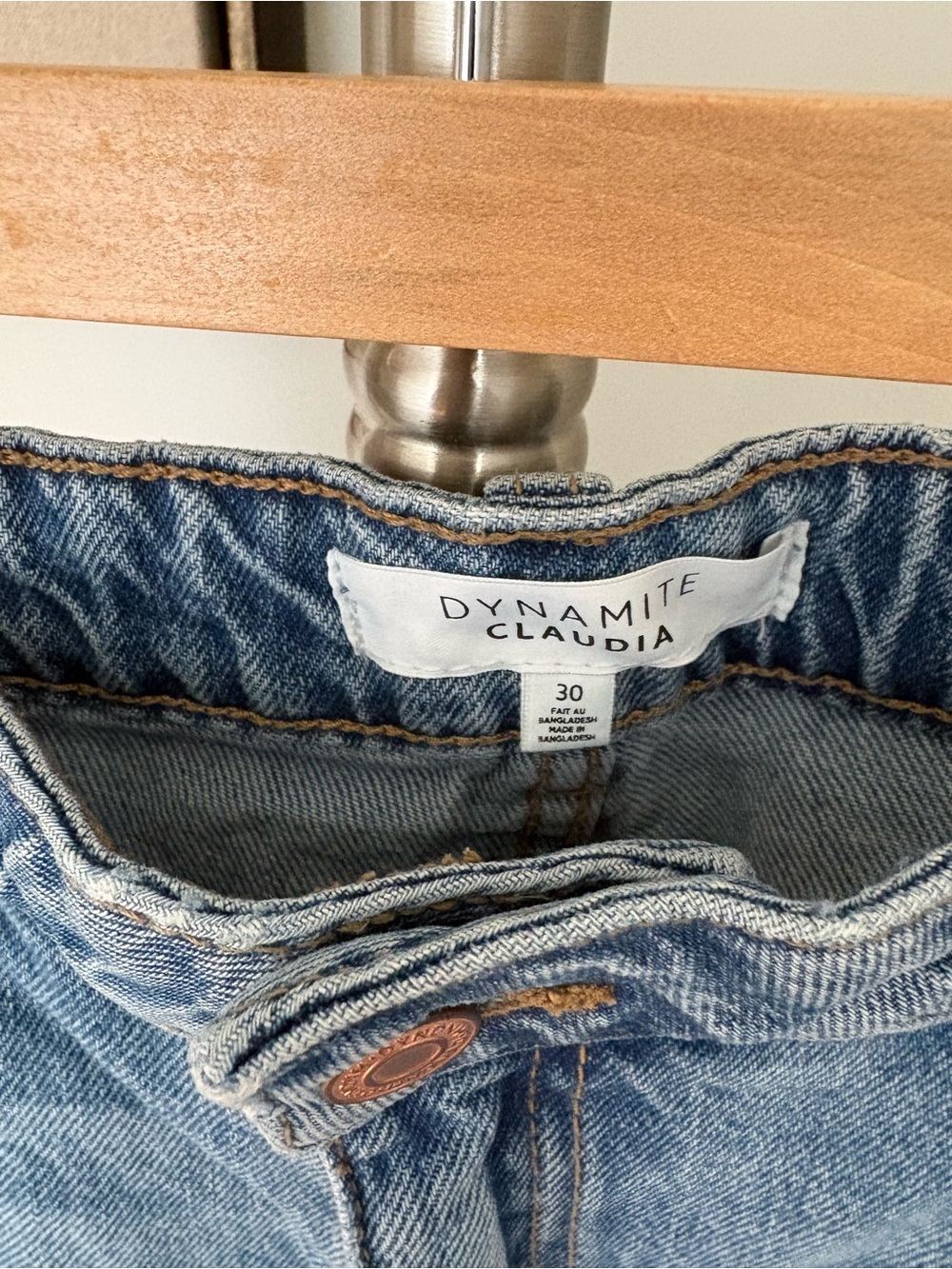 Dynamite High-Rise Light Blue Denim Jeans - Picture 2 of 3
